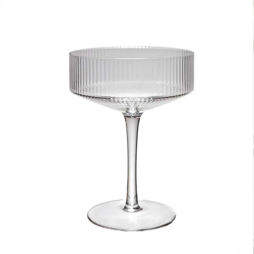 Set of 4 9 oz Coupe Cocktail Glasses Z5469