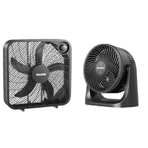 20 Inch Box Fan & 3 Speed Table Fan G540
