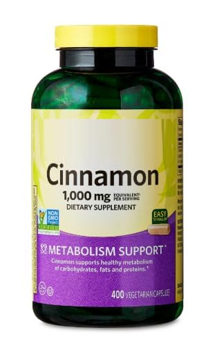 Cinnamon 1,000 mg Vegetarian Capsules B1567