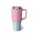 25oz Leak Proof Insulated Stainless Steel Coffee Mug with Handle & Lid P17352