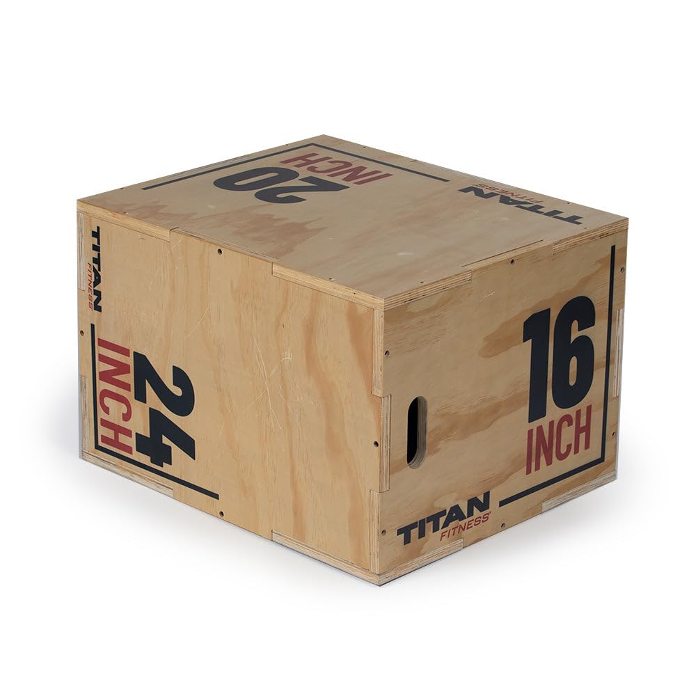 3-in-1 Wood Plyo Jump Box P51544