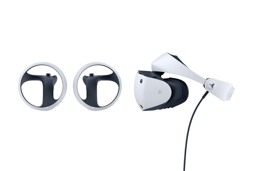 White VR2 Headset and Controllers O1925