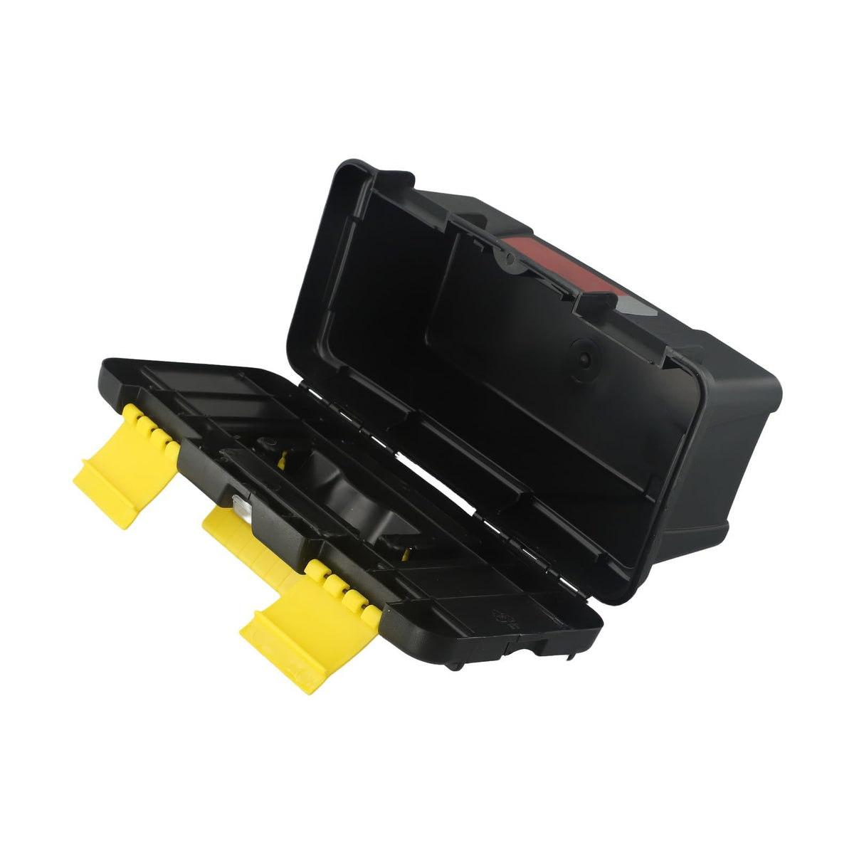 10-Inch Plastic Toolbox with Metal Hinges and 4 Latches W1080