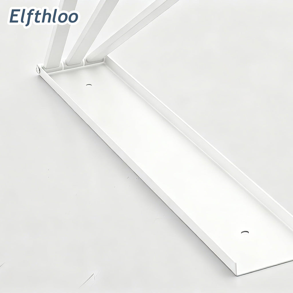 Swivel Kitchen Towel Rack 3-Arm White P71510
