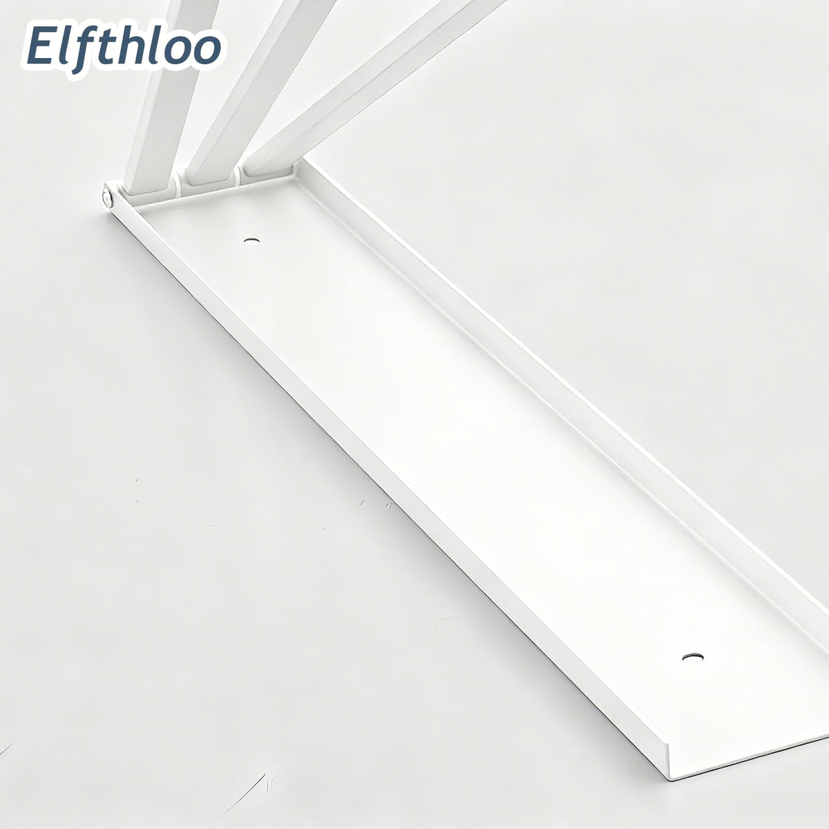 Swivel Kitchen Towel Rack 3-Arm White P71510