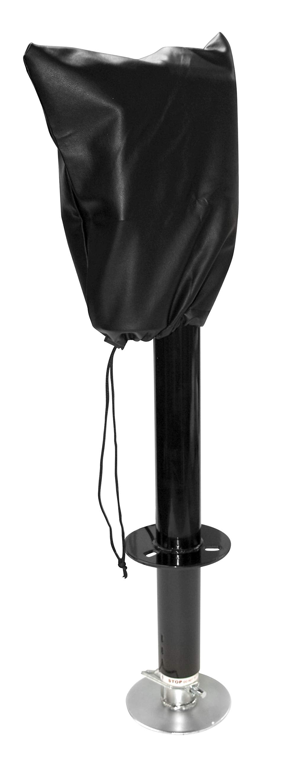 Electric A-Frame Tongue Jack with LED Work Light and Ground Wiring, 3,650 lbs. Capacity, Black Q723