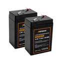 6V 4.5Ah LiFePO4 Battery 2 Pack E69845