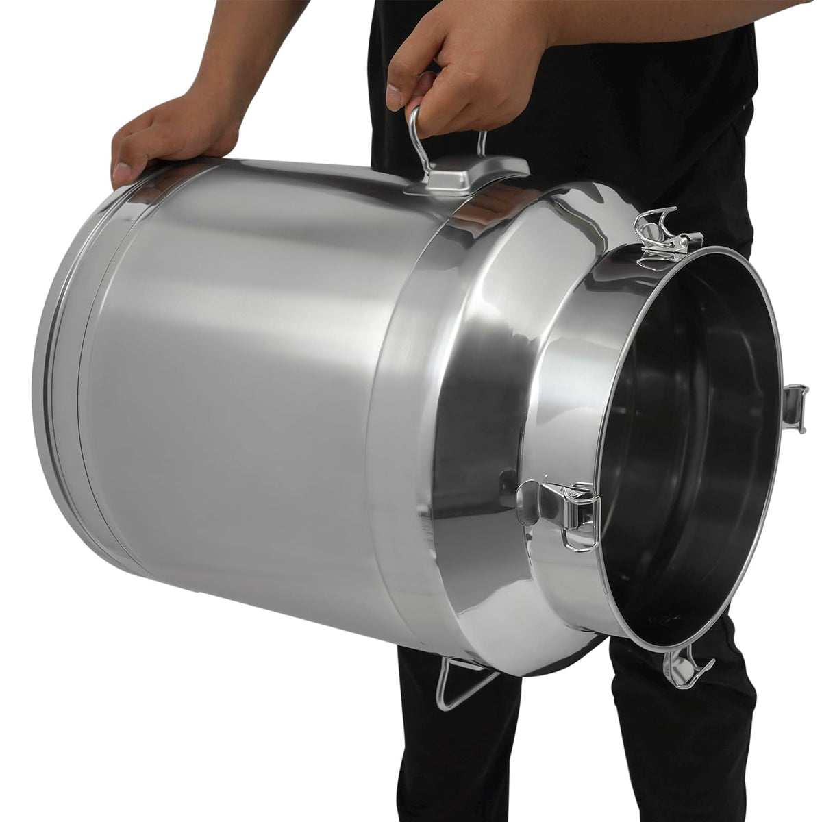 64L Stainless Steel Milk Can with Spigot Q999
