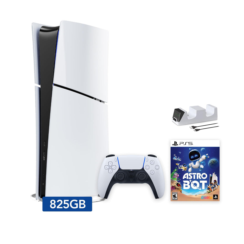 White Slim 825GB Gaming Console I207