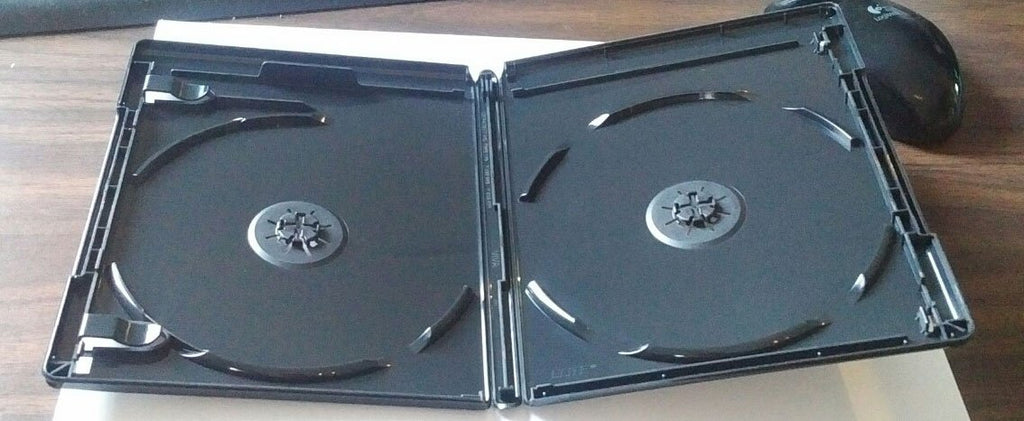 60 PK 4K Ultra HD Black Blu-ray Replace Case Holder C435
