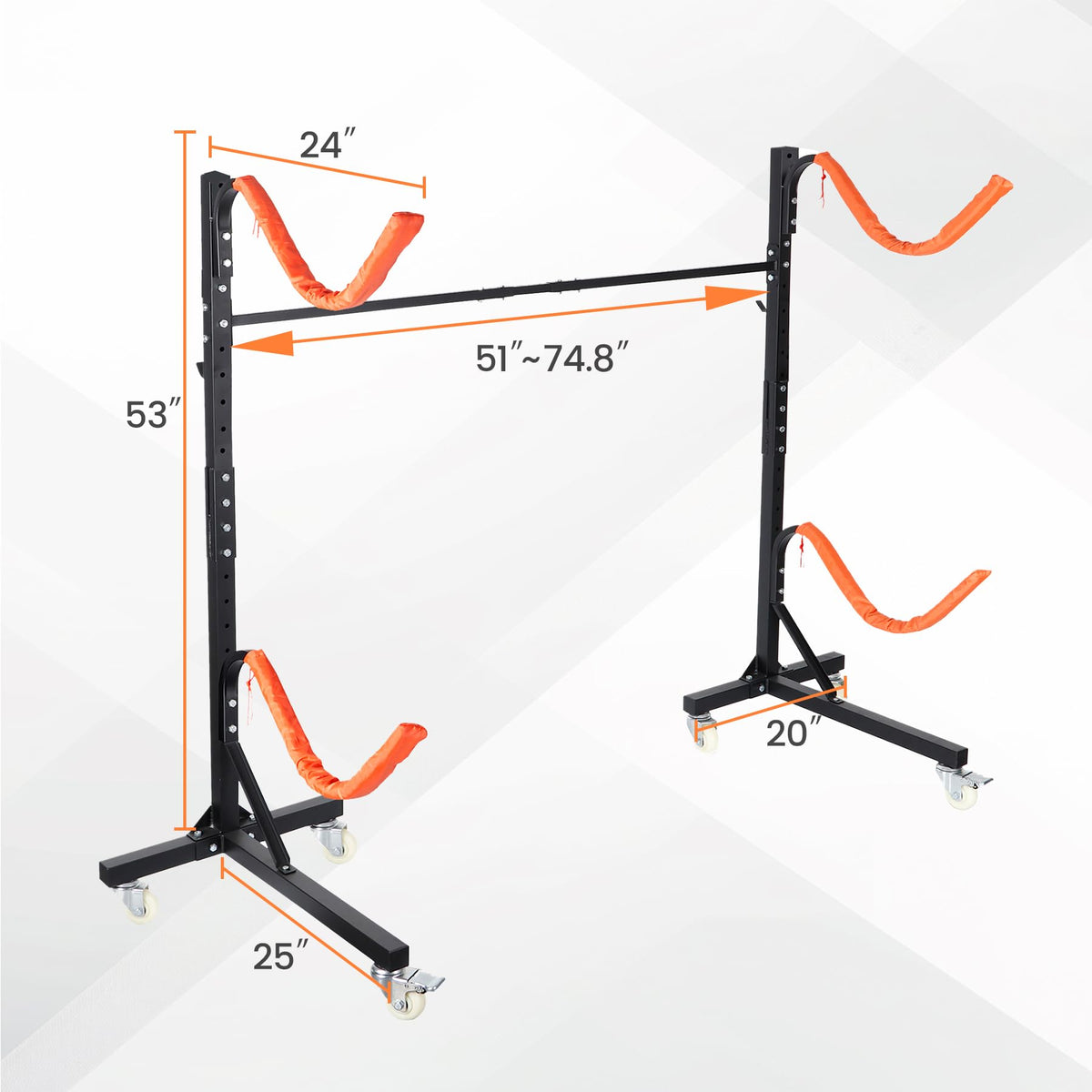 Freestanding Kayak Storage Rack W98901
