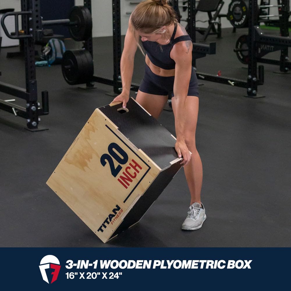 3-in-1 Wood Plyo Jump Box P51544