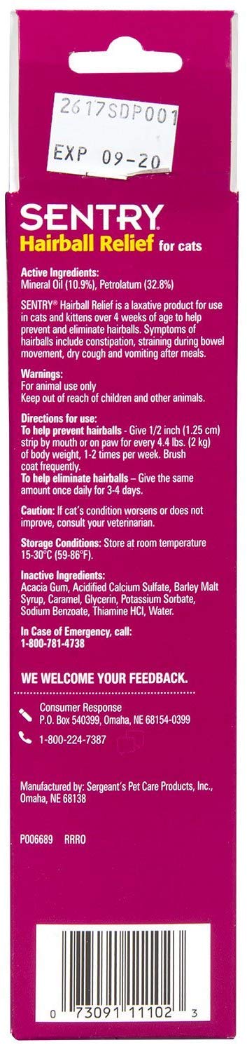 Liquid Hairball Relief 4.4 oz Pack of 6 I8284