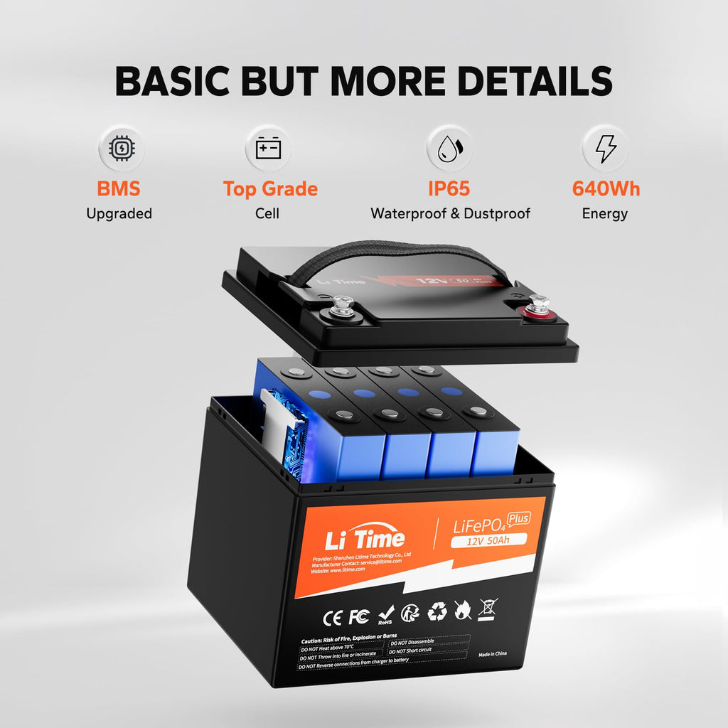 12V 50Ah Lithium Battery U471272