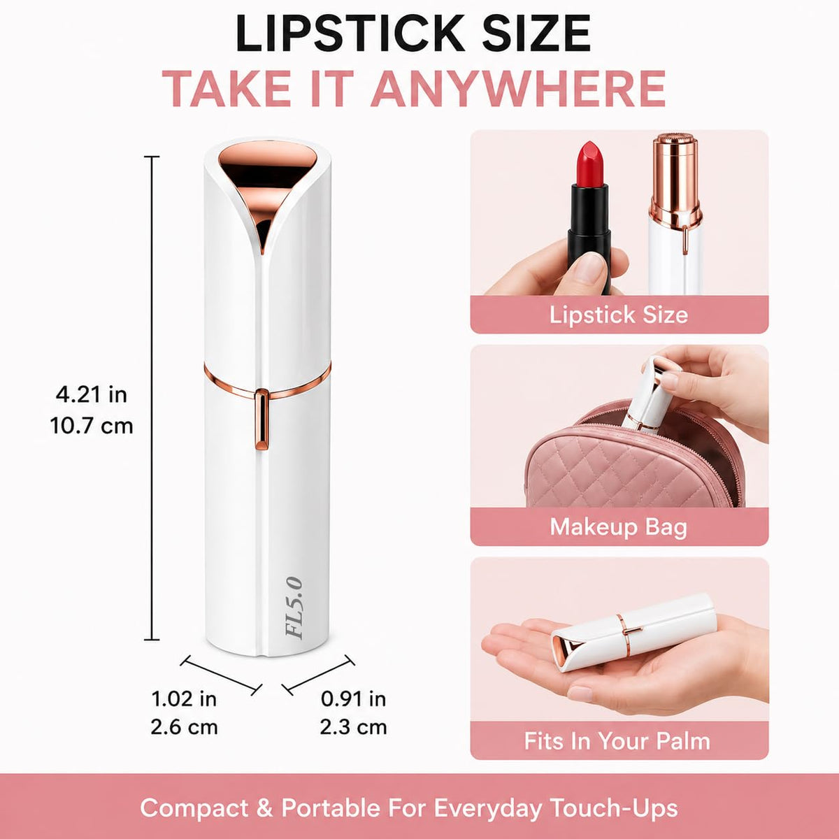Facial Hair Remover with LED Light N456