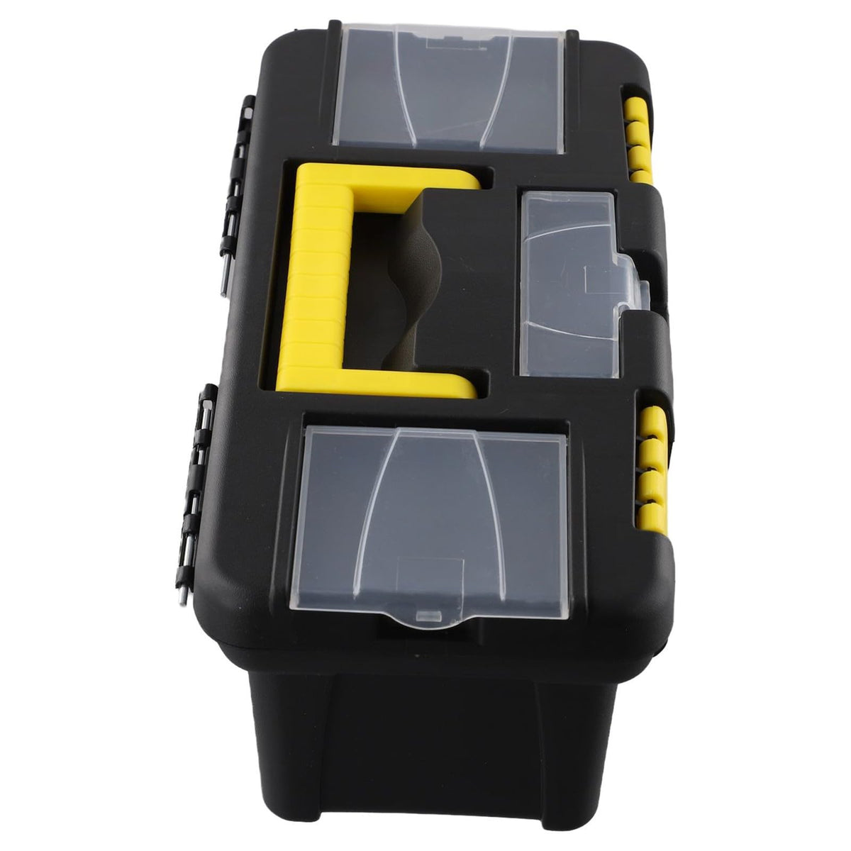 10-Inch Plastic Toolbox with Metal Hinges and 4 Latches W1080