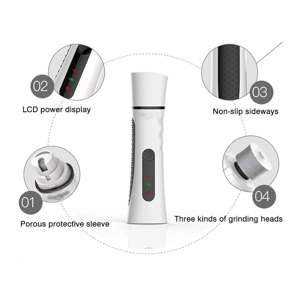 2-Speed Electric Rechargeable Pet Nail Grinder O3315
