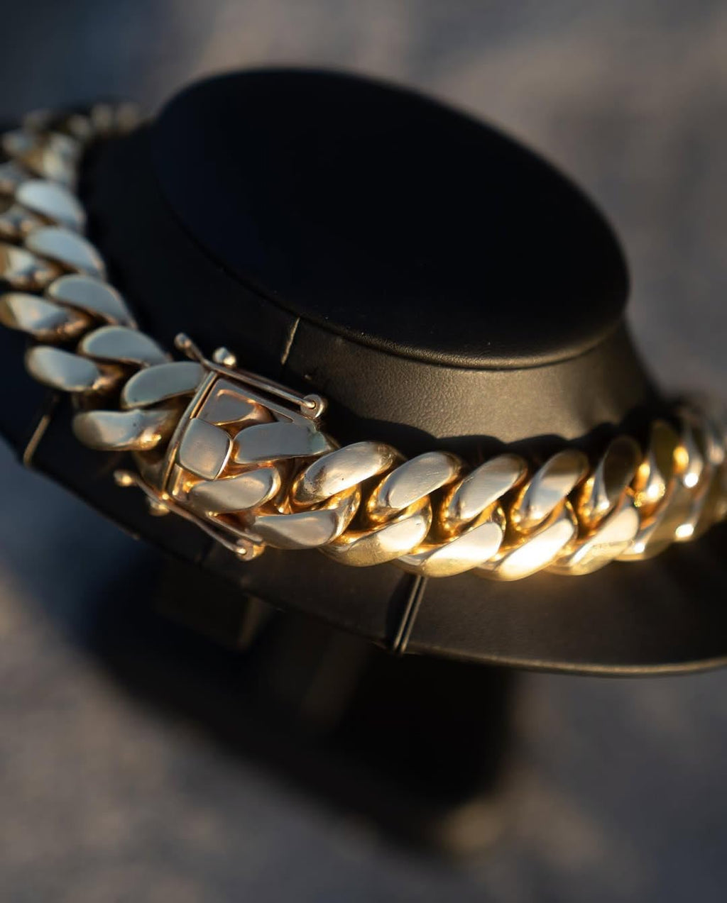 Stainless Steel Cuban Link Chain Necklace J5055
