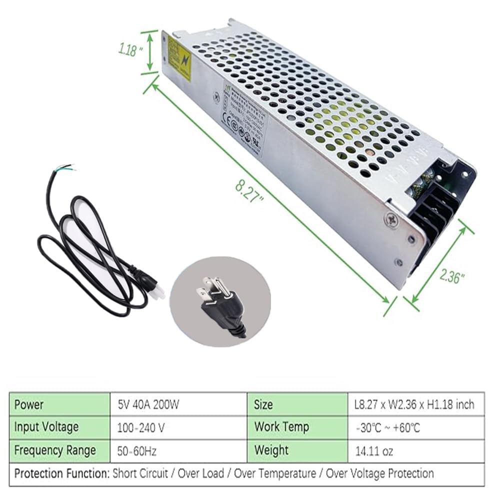 200W Low Voltage Power Supply for LED Display V459