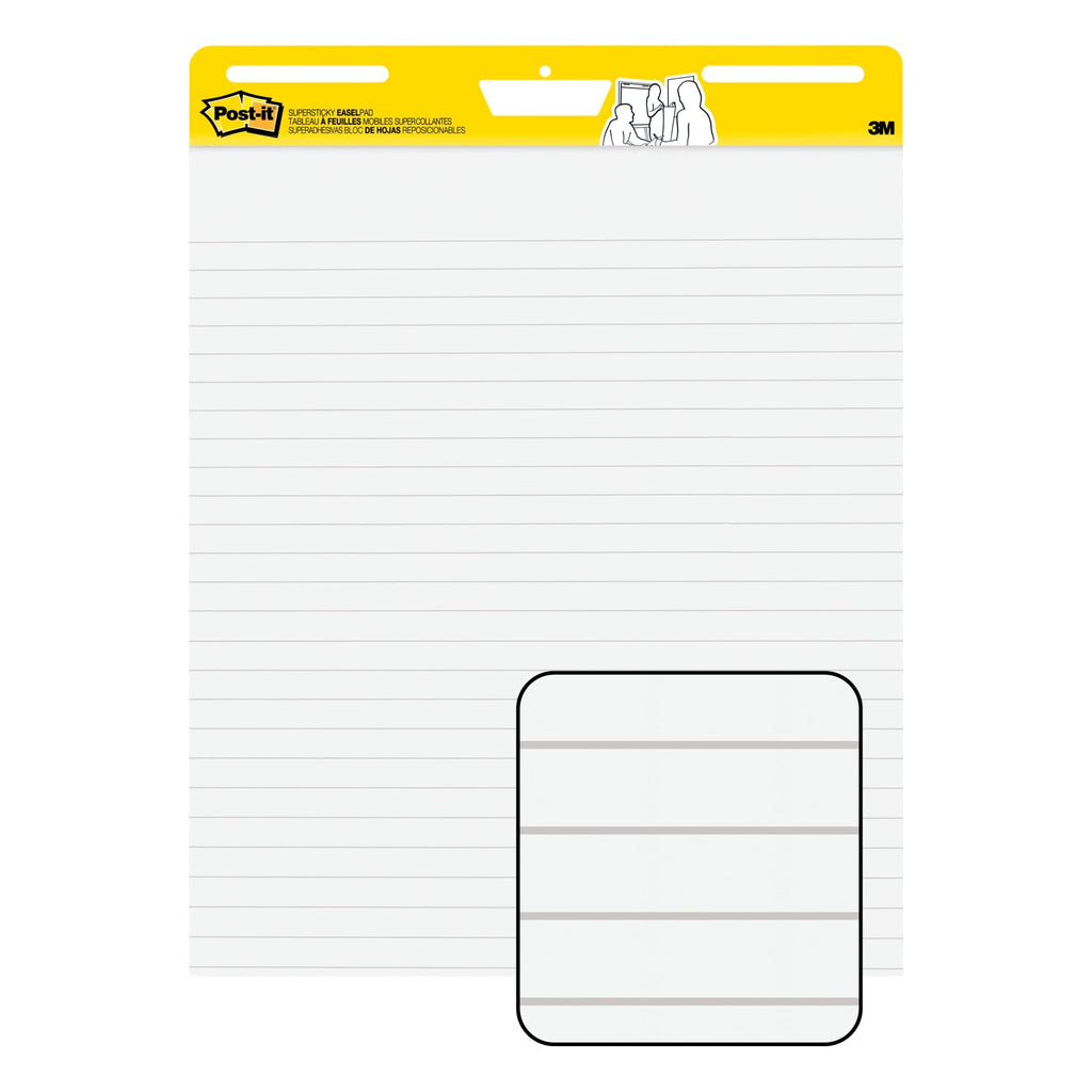 Lined Easel Pad, 25 in x 30 in, 30 Sheets Z3752