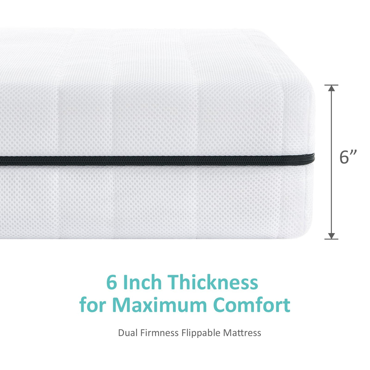 Breathable Dual Sided Memory Foam Crib Mattress A850