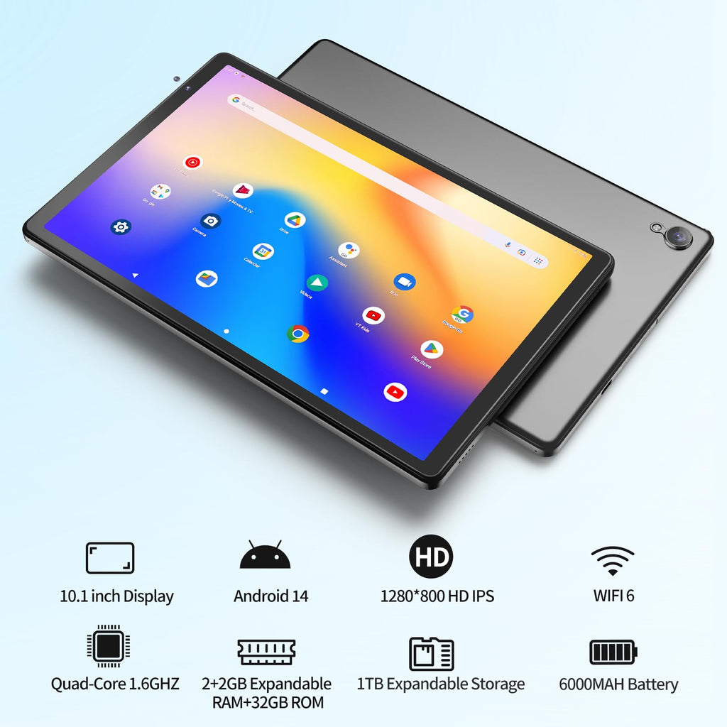Android 10 inch Tablet 32GB Expandable HD IPS Screen Q879