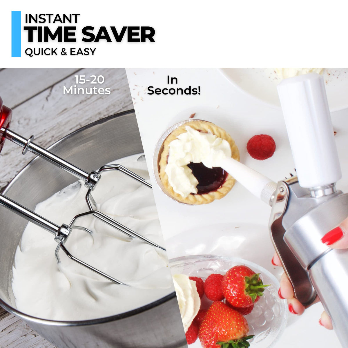 Culinary Grade Whipped Cream Chargers 10pk G49928