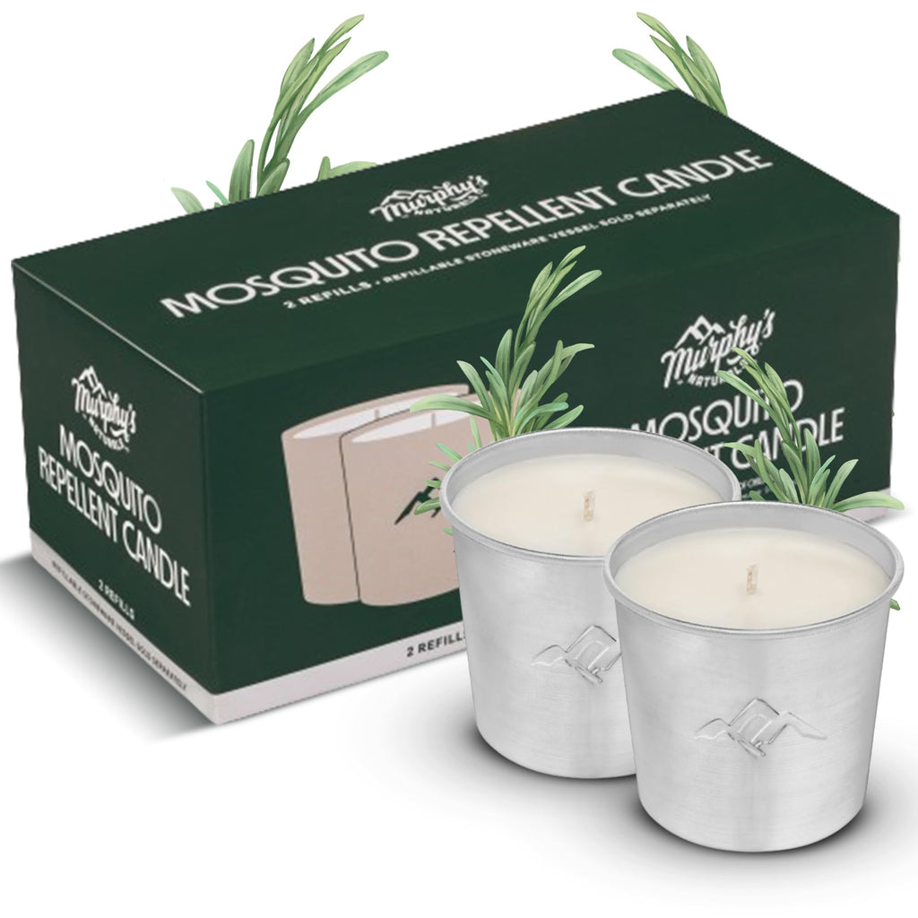 Mosquito Repellent Candle Refills 9 oz Pack of 2 S77763