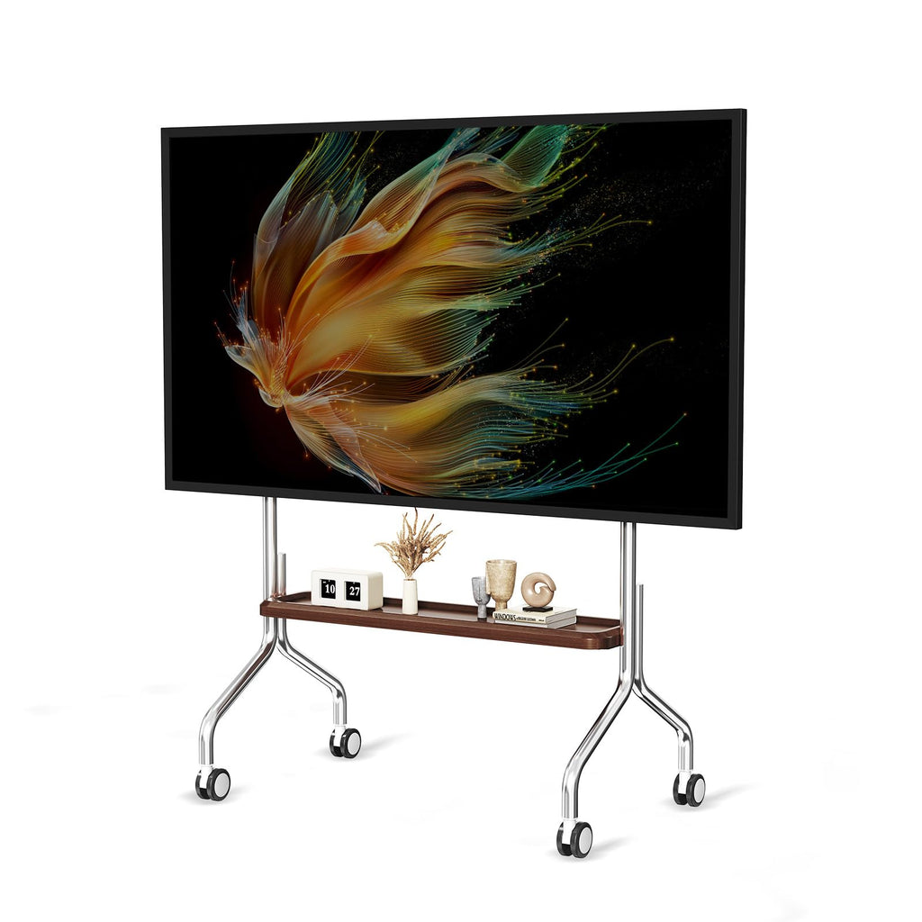 Rolling TV Stand for 32-75" TVs with Shelf L97778