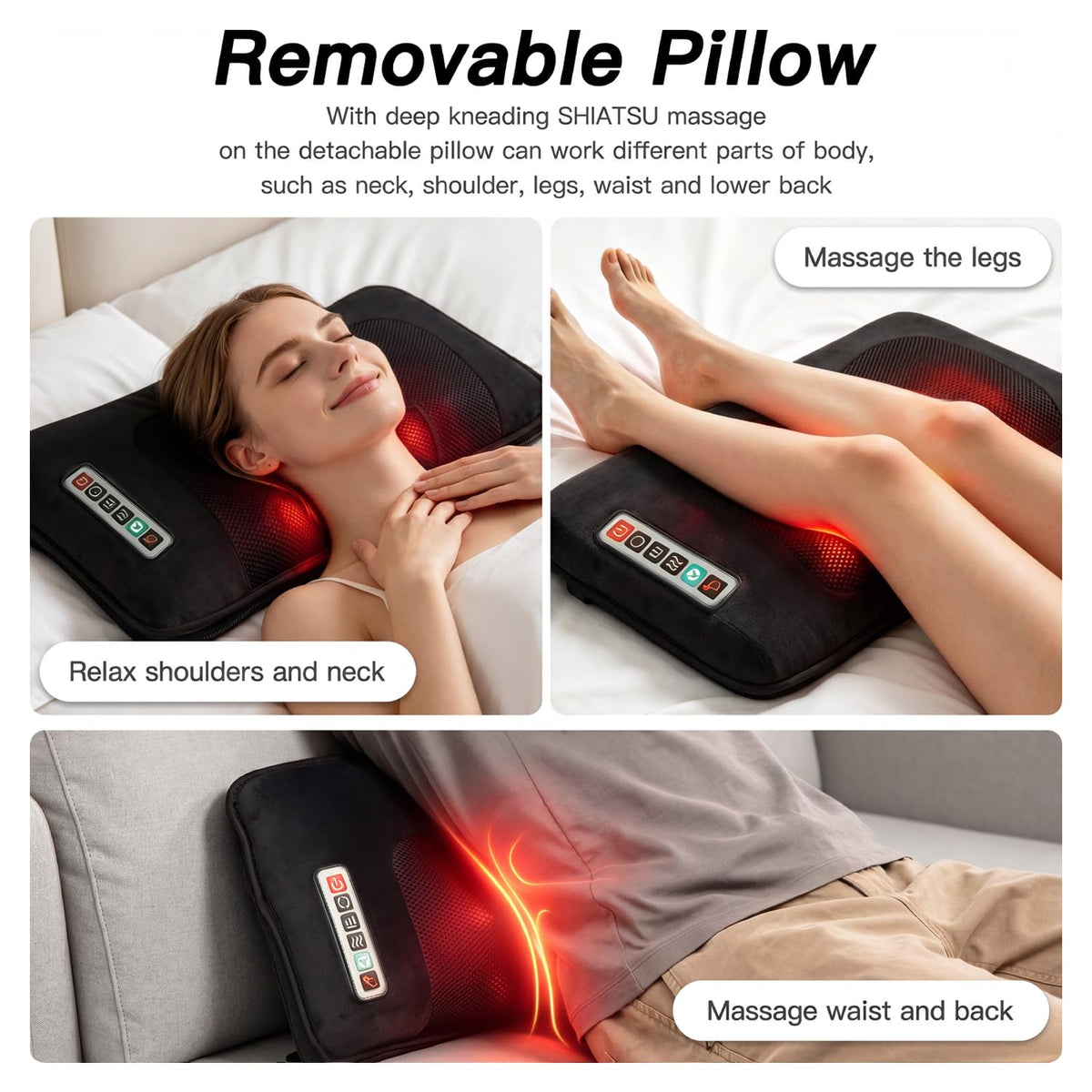 Full Body Massage Mat with Heat D80296