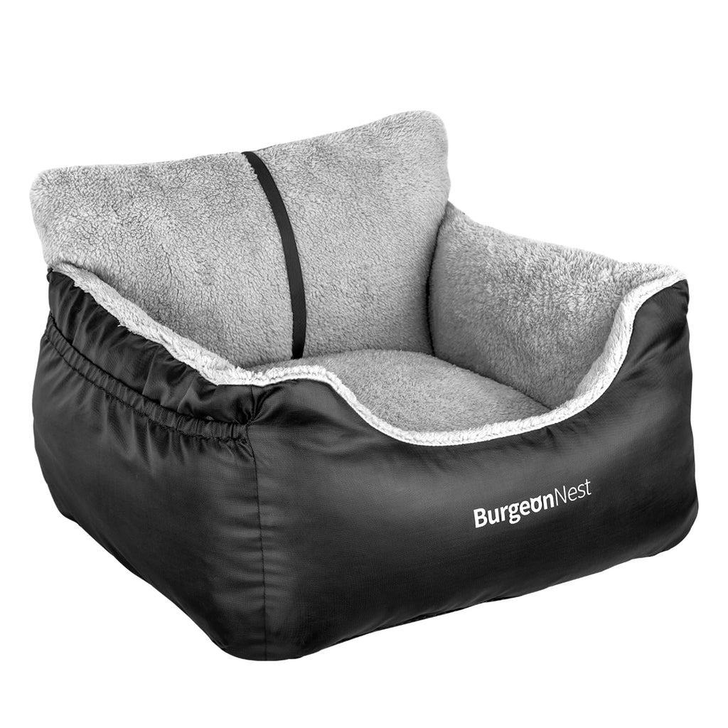 Dog Car Seat for Small Dogs & Cats Under 25 lbs, Black U879