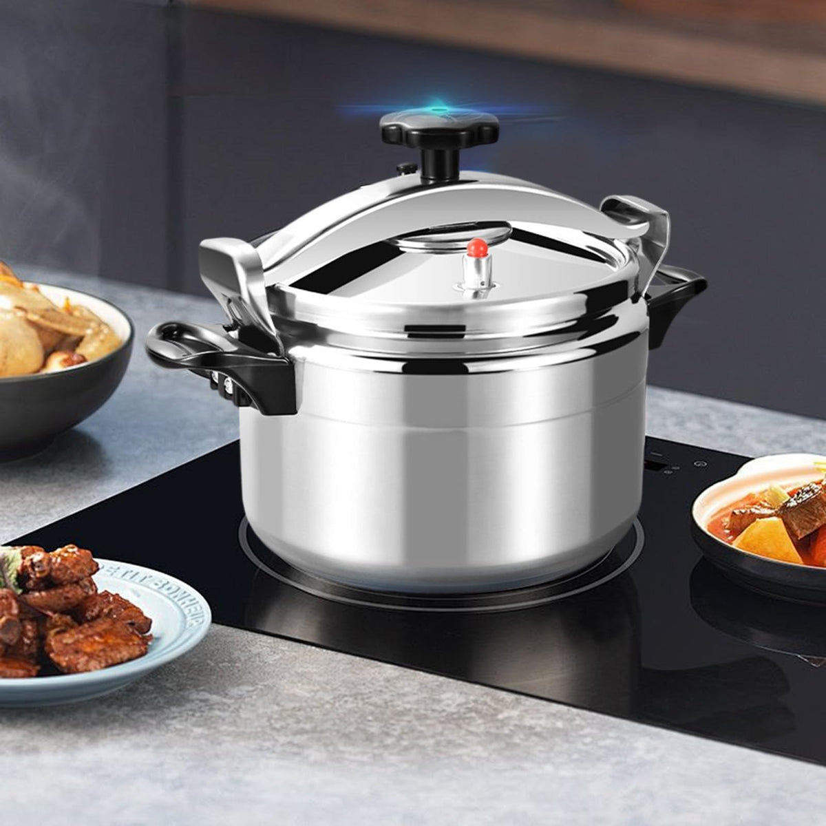 3L Stainless Steel Aluminum Mini Pressure Cooker I260827