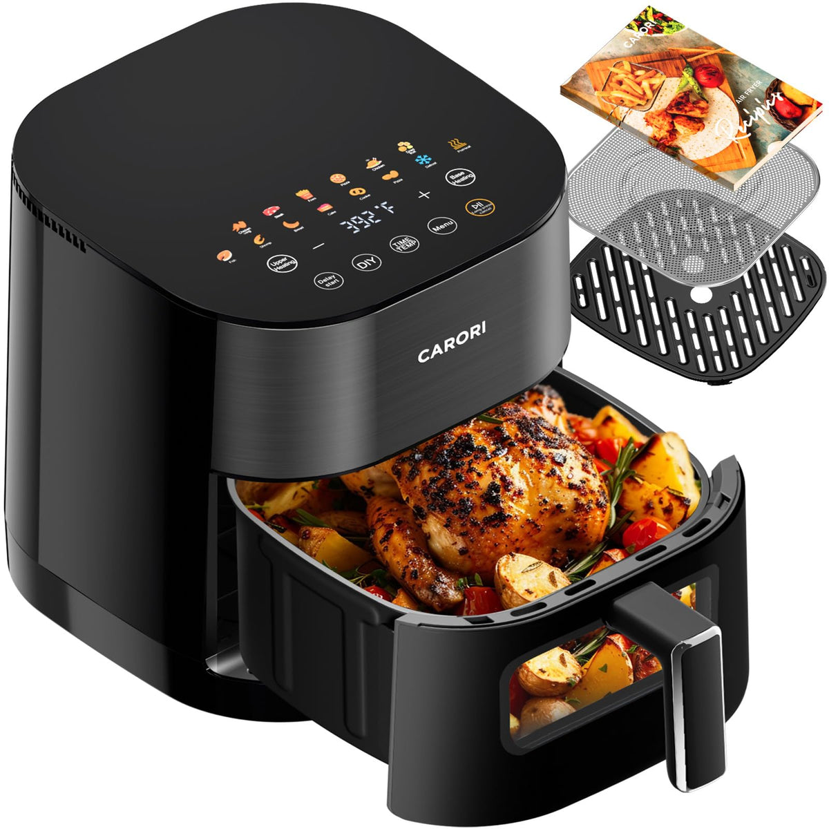 14-in-1 6Qt Air Fryer with Viewing Window R918866