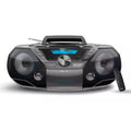 Portable CD Player Boombox with Cassette Player Bluetooth Stereo V6346