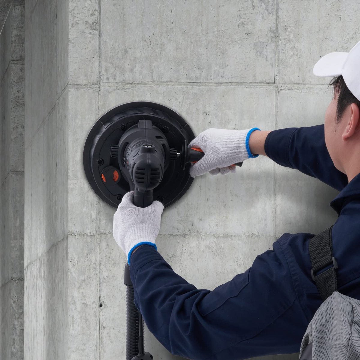 800W Electric Drywall Sander with 12 Sanding Discs E348043