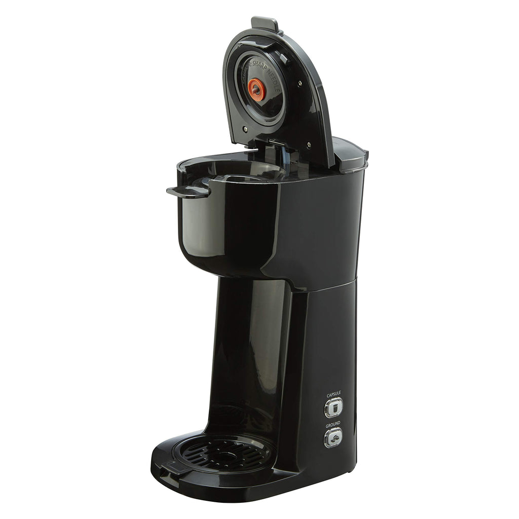 Single Serve Dual Brew Coffee, Black P8319
