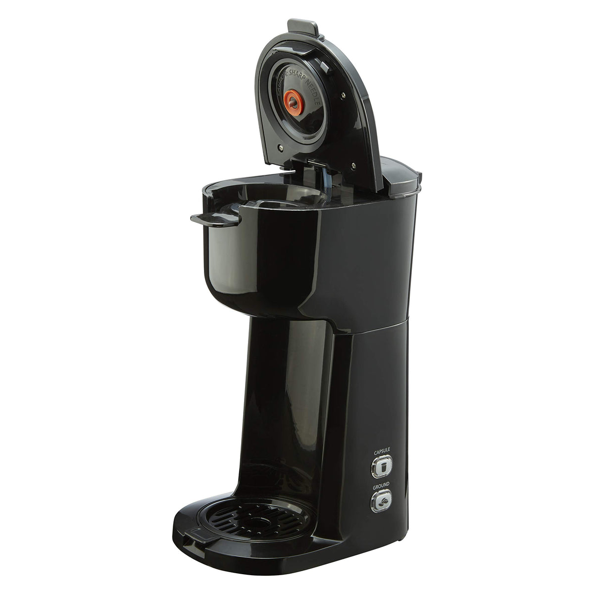 Single Serve Dual Brew Coffee, Black P8319