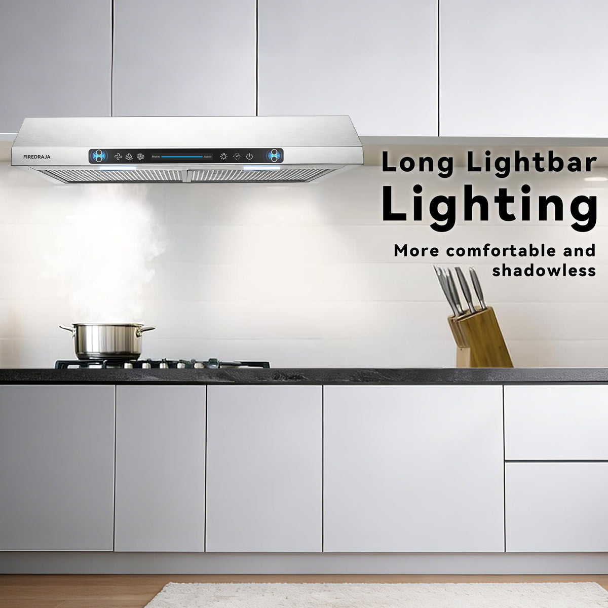 30 Inch 550 CFM Stainless Steel Under Cabinet Range Hood P6353