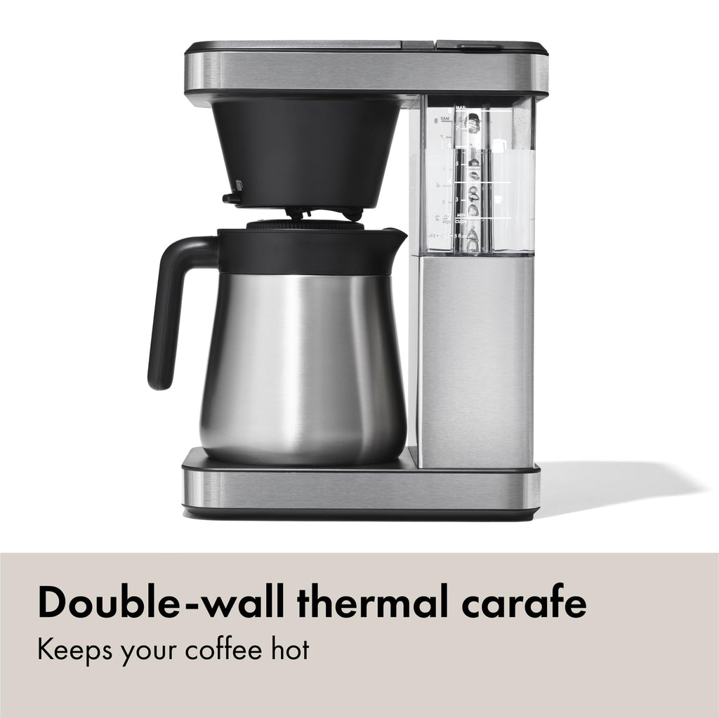 8-Cup Stainless Steel Thermal Carafe Coffee Maker C1568