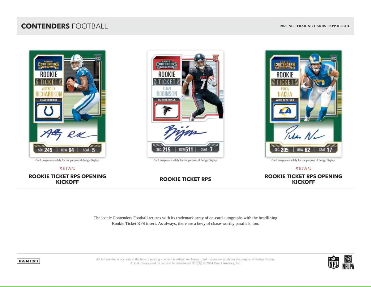 NFL Football Trading Card Blaster Box Q373