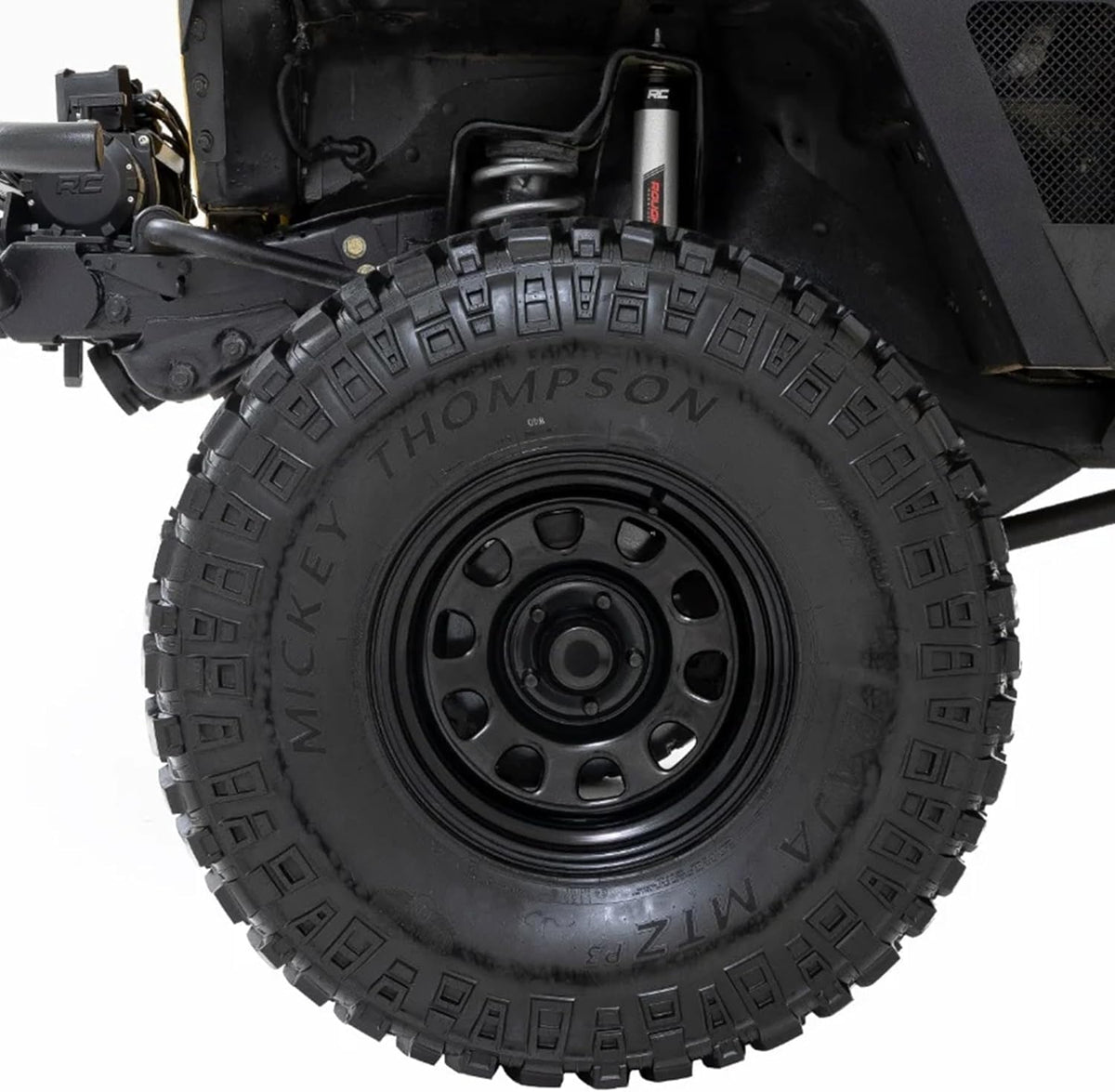 Black Steel 15x8 5x4.5 Bolt Pattern Off-Road Wheel Y8541