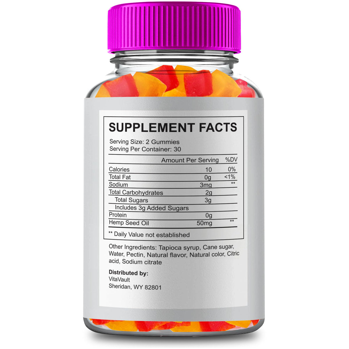 Hemp Gummies 60 Gummies O480707