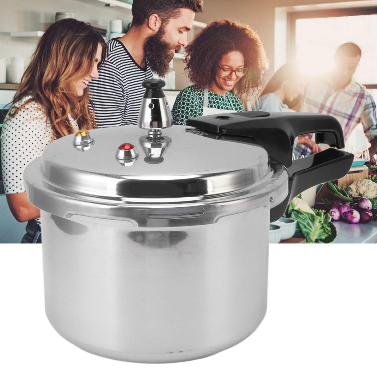 3 Liter Aluminium Alloy Pressure Cooker V13003