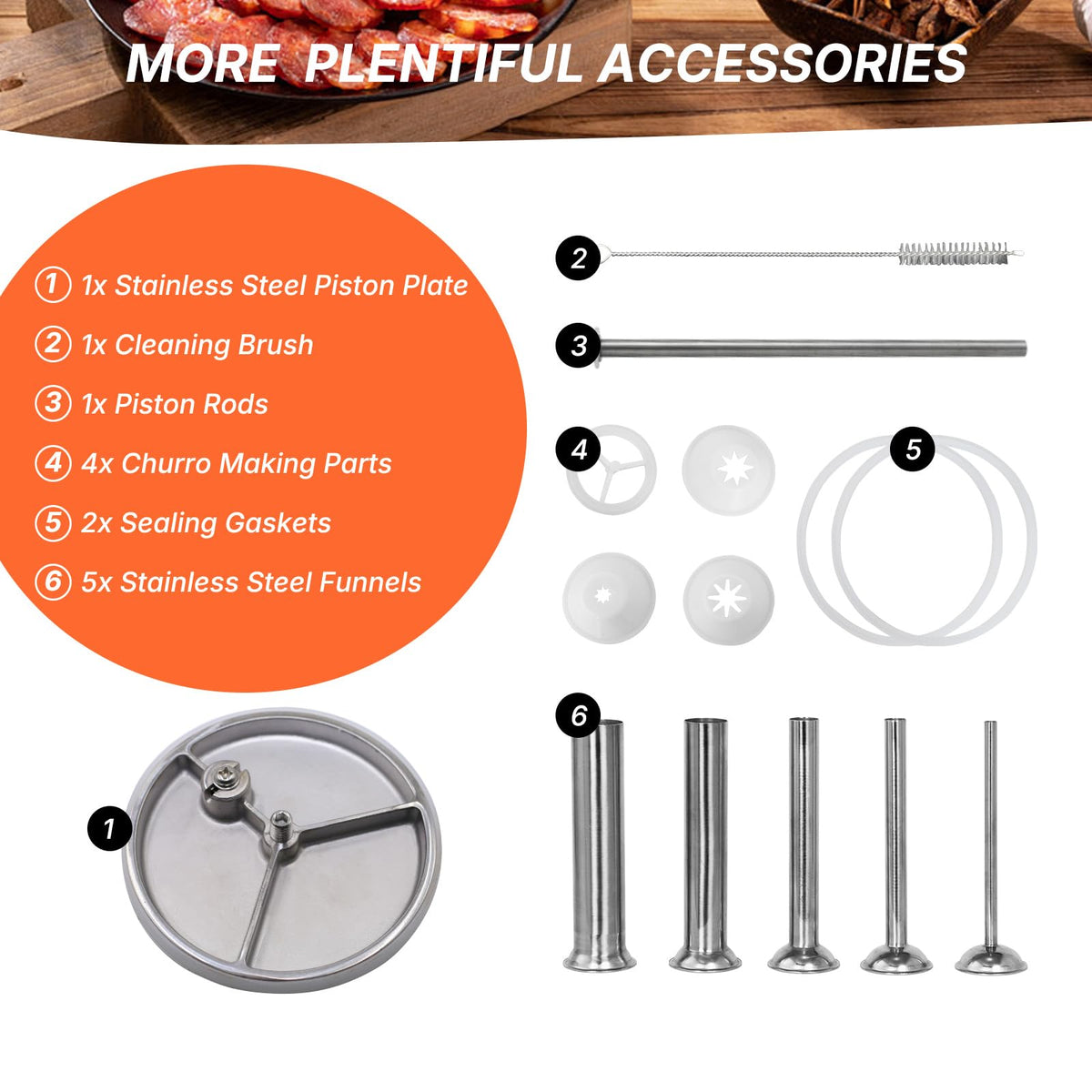 15L Stainless Steel Electric Sausage Stuffer Q303288