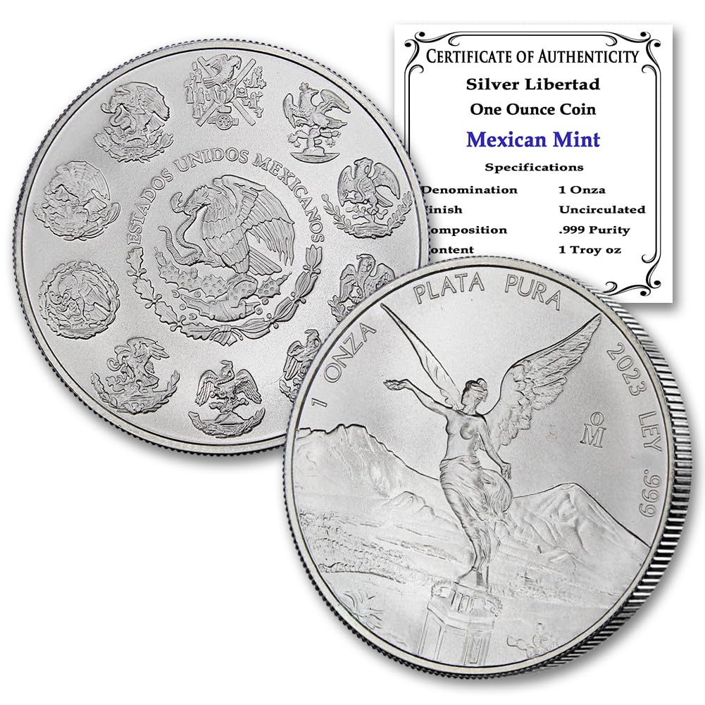1 oz Mexican Silver Libertad BU I32412