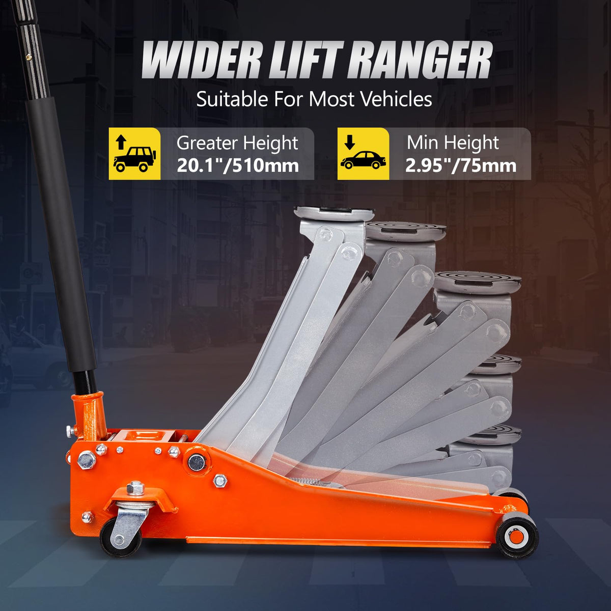 3 Ton Low Profile Hydraulic Floor Jack Z938677