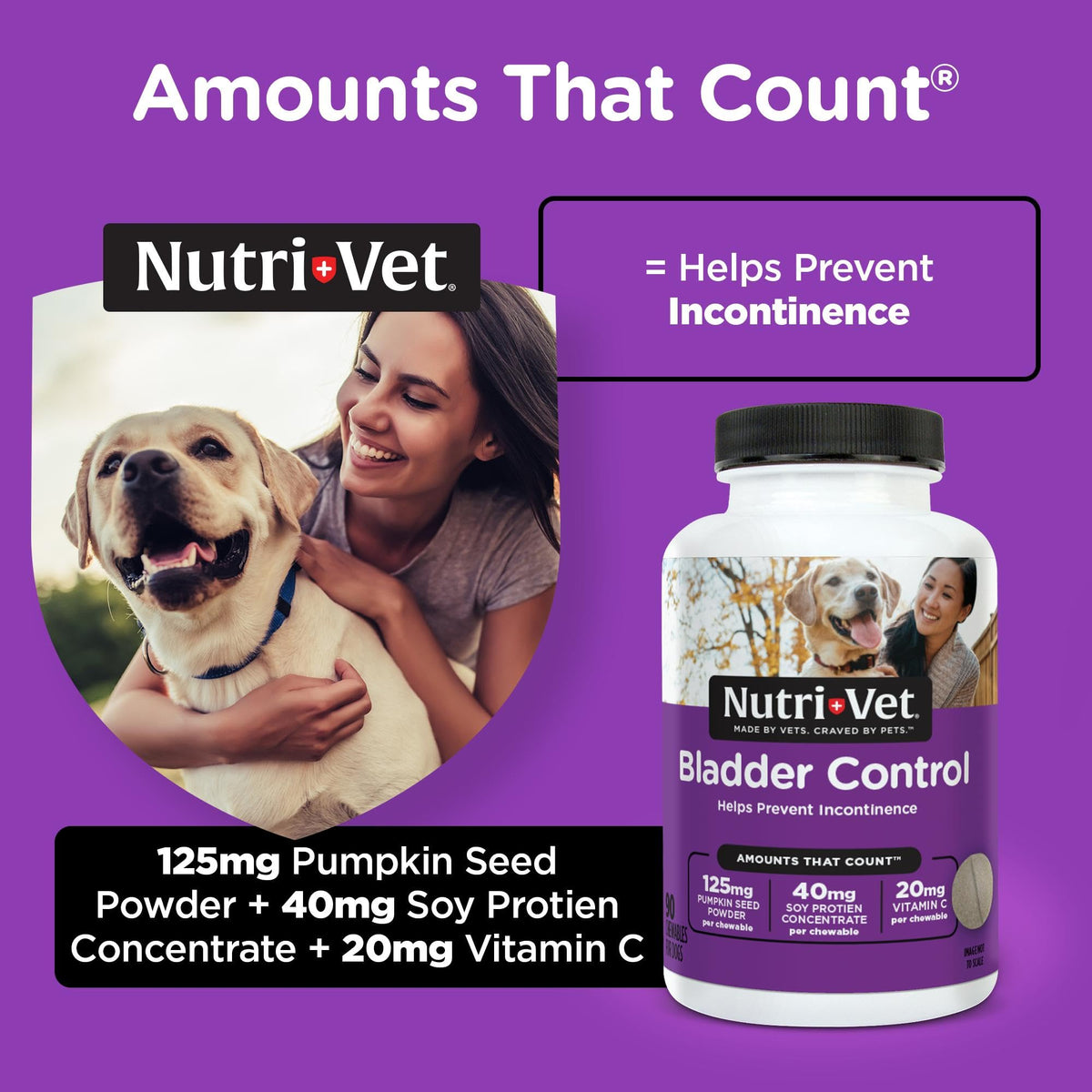 Dog Bladder Control 90 Tablets E977634