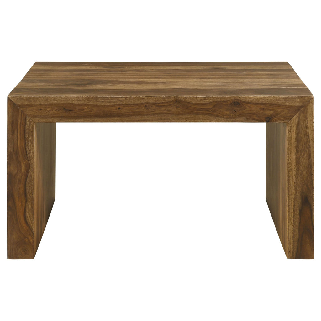 Solid Wood Square Coffee Table 34x34x18 Inches D781324