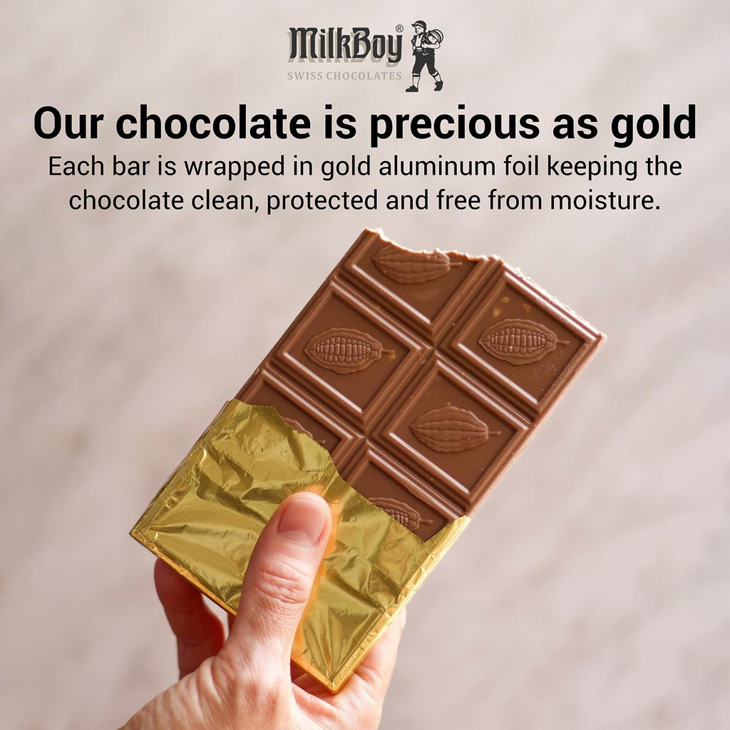Milk Chocolate Bar with Almonds 3 oz 2 Pack A6518