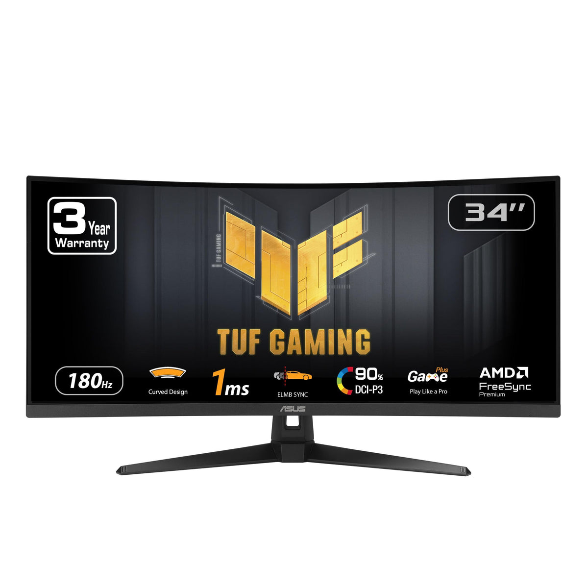 34 Inch 1440p 180Hz Ultrawide HDR Gaming Monitor U165